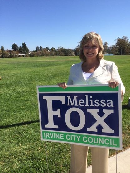 Melissa Fox for Irvine City Council, Melissa Fox, melissajoifox, votemelissafox.com, Melissa Fox Irvine